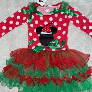 Christmas portrait dress